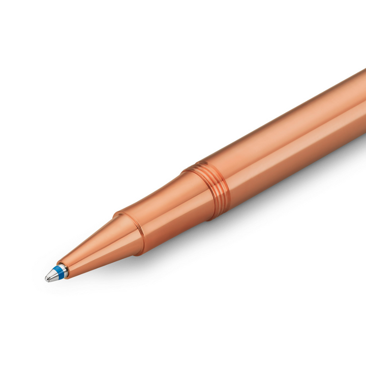Kaweco Liliput Ballpoint Pen - Copper with Cap — flat lay