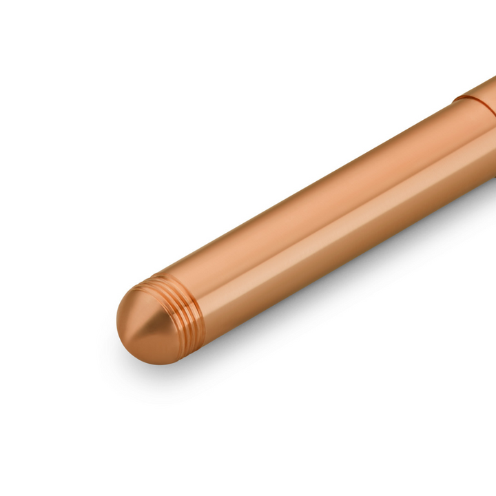 Kaweco Liliput Ballpoint Pen - Copper with Cap — flat lay