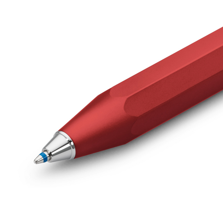 Kaweco AL Sport Ballpoint Pen in Deep Red — Kaweco ballpoint pen — reliable smooth-writing everyday pen, at Cityluxe Singapore
