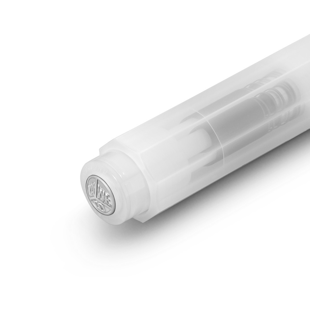 Kaweco Frosted Sport Ballpoint Pen - Natural Coconut — flat lay