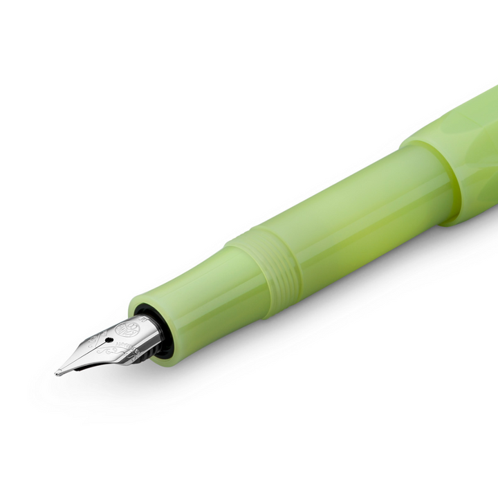 Kaweco Frosted Sport Fountain Pen - Fine Lime