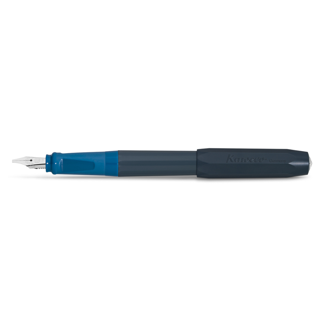 Kaweco Perkeo Calligraphy Set Blue (nib size: 1.1, 1.5, 1.9) — barrel detail