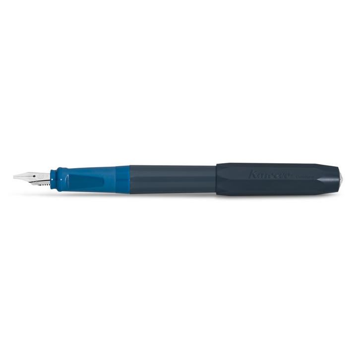 Kaweco Perkeo Calligraphy Set Blue (nib size: 1.1, 1.5, 1.9) — barrel detail