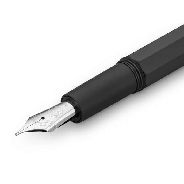 将图片加载到图库查看器，Kaweco ORIGINAL Fountain Pen Black Chrome 250 Nib
