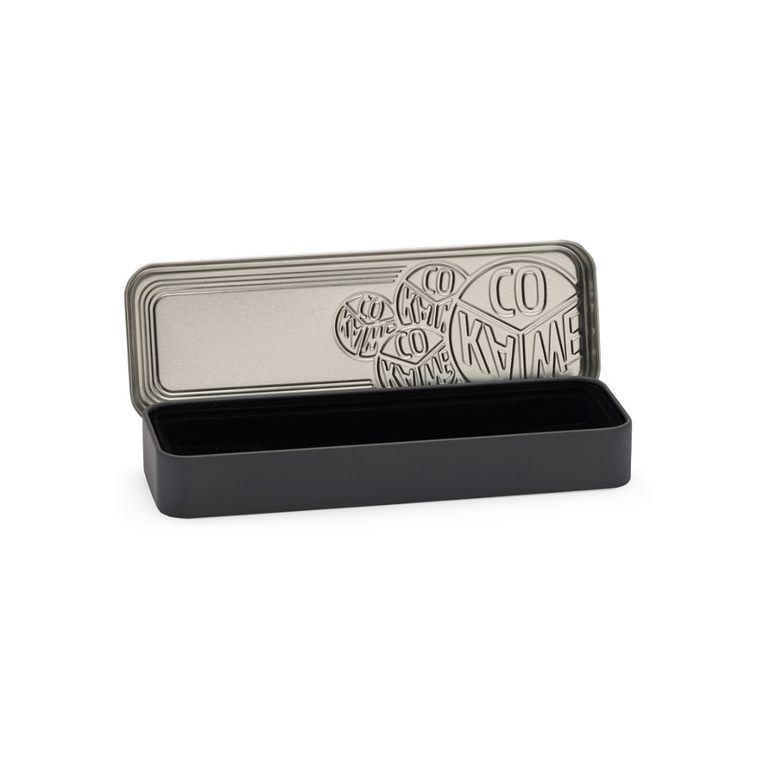 Kaweco ORIGINAL Ballpoint Pen Black Chrome — barrel detail