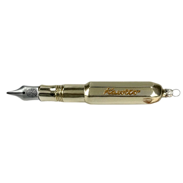 Load image into Gallery viewer, Kaweco Deco Glass Fountain Pen - Gold
