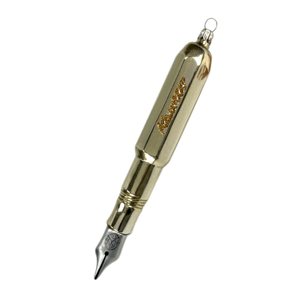 Load image into Gallery viewer, Kaweco Deco Glass Fountain Pen - Gold
