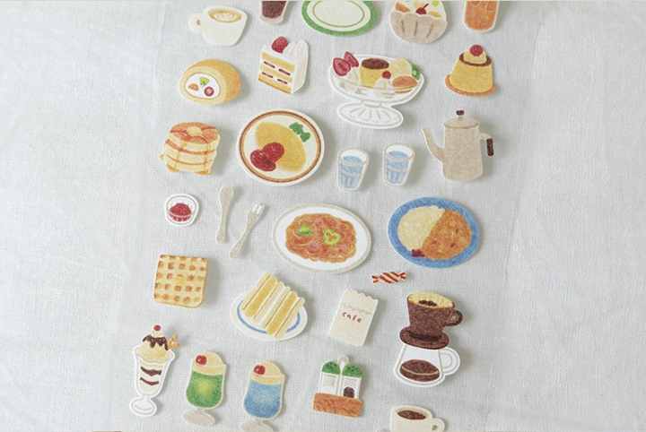 Suatelier Daily Deco Stickers - Kissaten