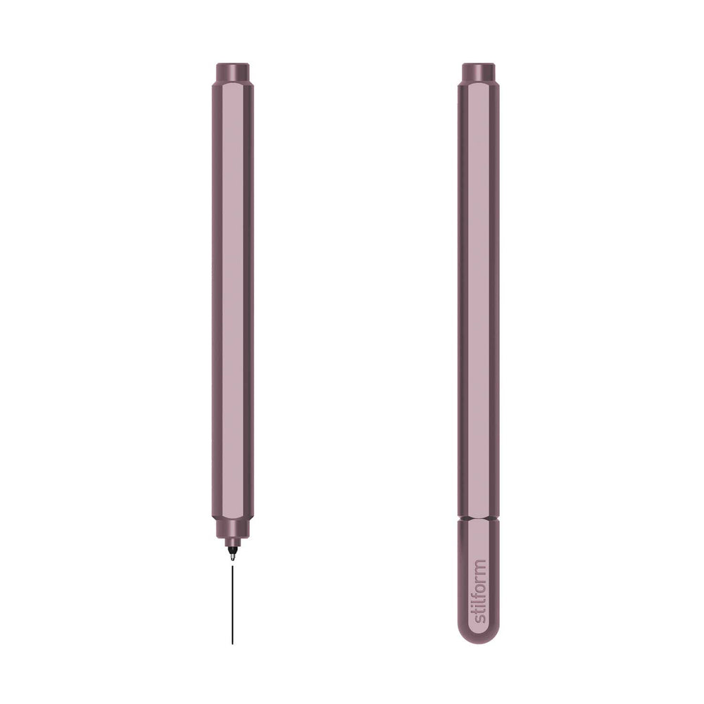 Stilform ARC Velvet Berry Aluminium Gel Pen (2)