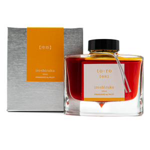 Pilot Iroshizuku 50ml Ink Bottle Fountain Pen Ink - To-ro (Warm Lantern)