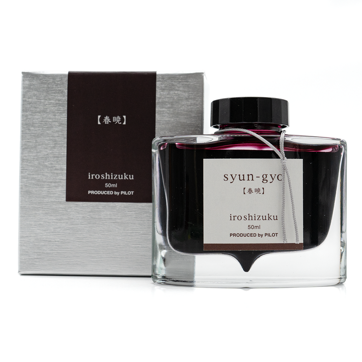 Pilot Iroshizuku 50ml Ink Bottle Fountain Pen Ink - Syun-Go (Spring Dawn)