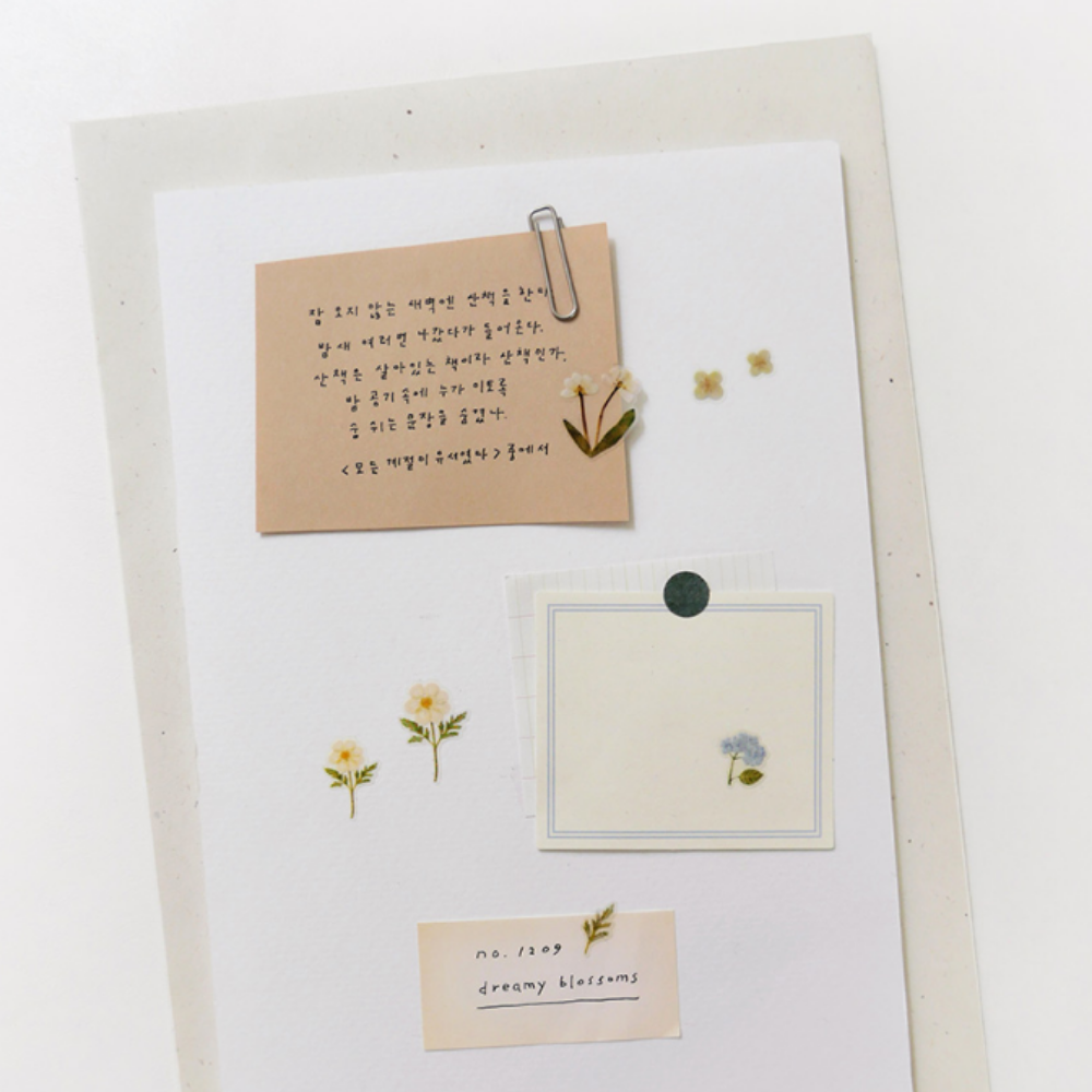 Suatelier Daily Deco Sticker - dreamy blossoms