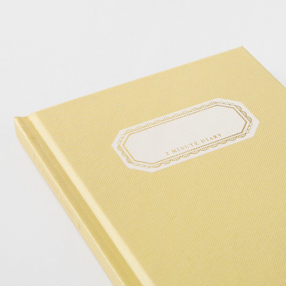 Midori 3 Minute Diary - Yellow