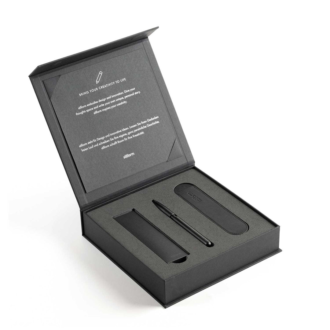 Stilform PEN Essentials Set – Warp Black Gift Set
