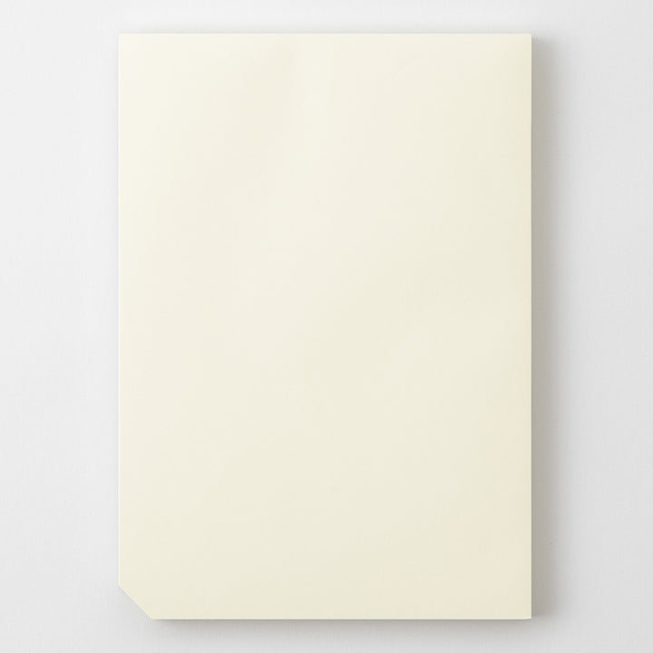 MD Notebook Paper Pad A5 - Blank — side view
