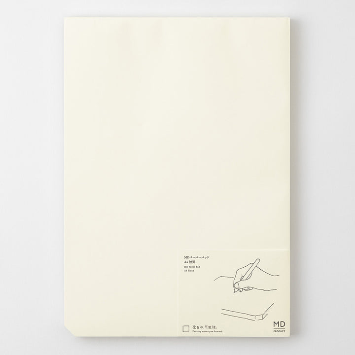 MD Paper Pad A4 Blank — MD Paper paper pad — premium stationery and lifestyle, at Cityluxe Singapore