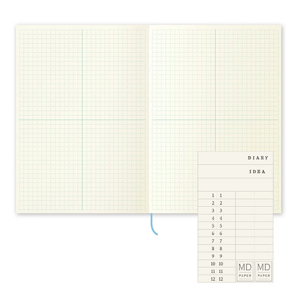 MD Notebook Journal A5 - Grid Block, MD Paper, Notebook, md-notebook-journal-a5-grid-block, , Cityluxe