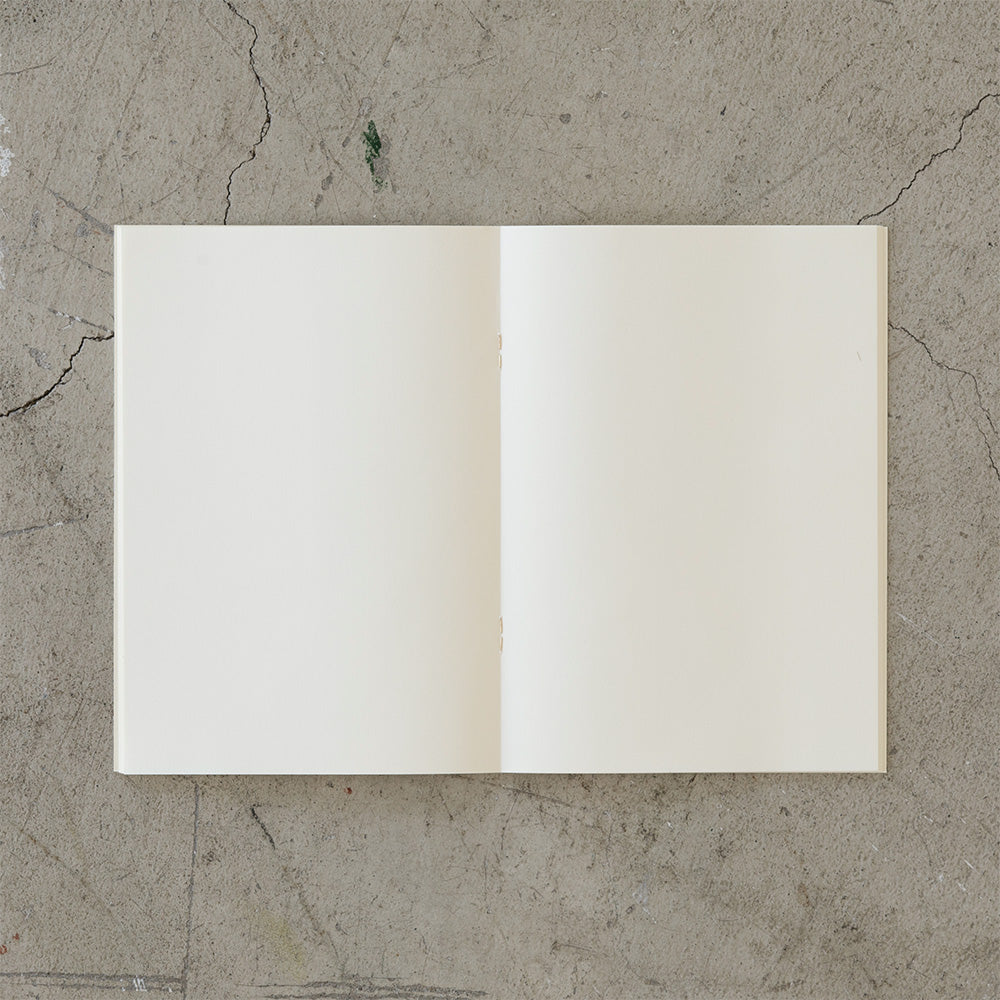 MD Notebook Light <A5> Blank 3pcs Pack A — back cover
