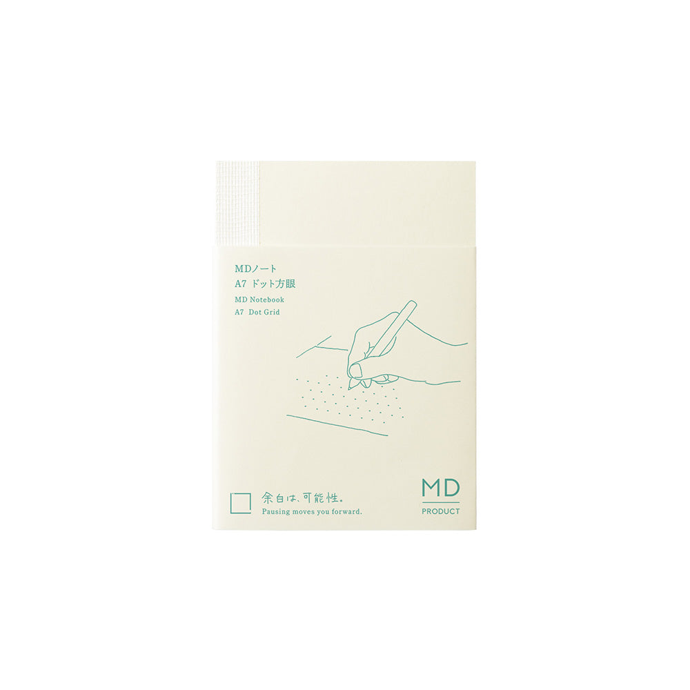 MD Notebook <A7> Dot Grid — MD Paper notebook — quality writing journal with premium paper, at Cityluxe Singapore stationery store