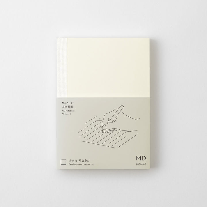 MD Notebook <A6> Lined B — flat lay