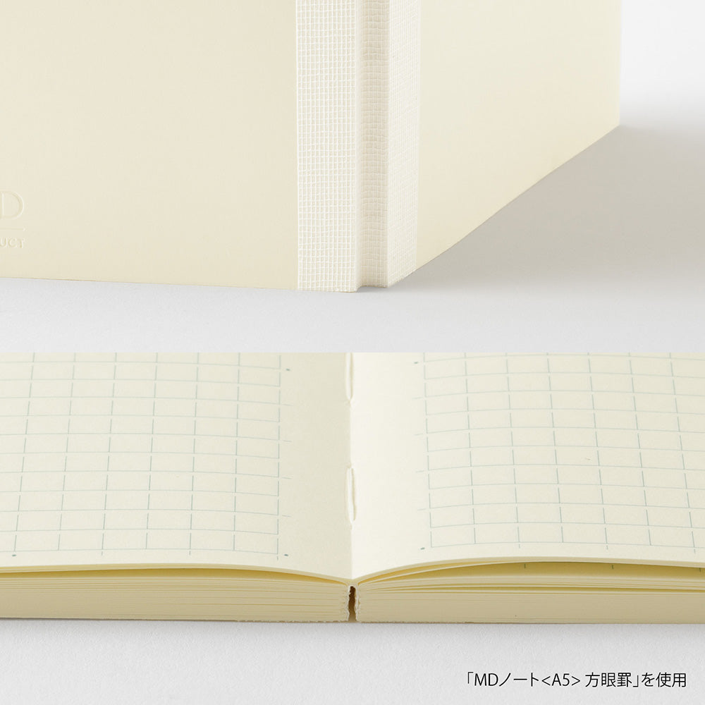 MD Notebook <B6 Slim> Grid B — flat lay