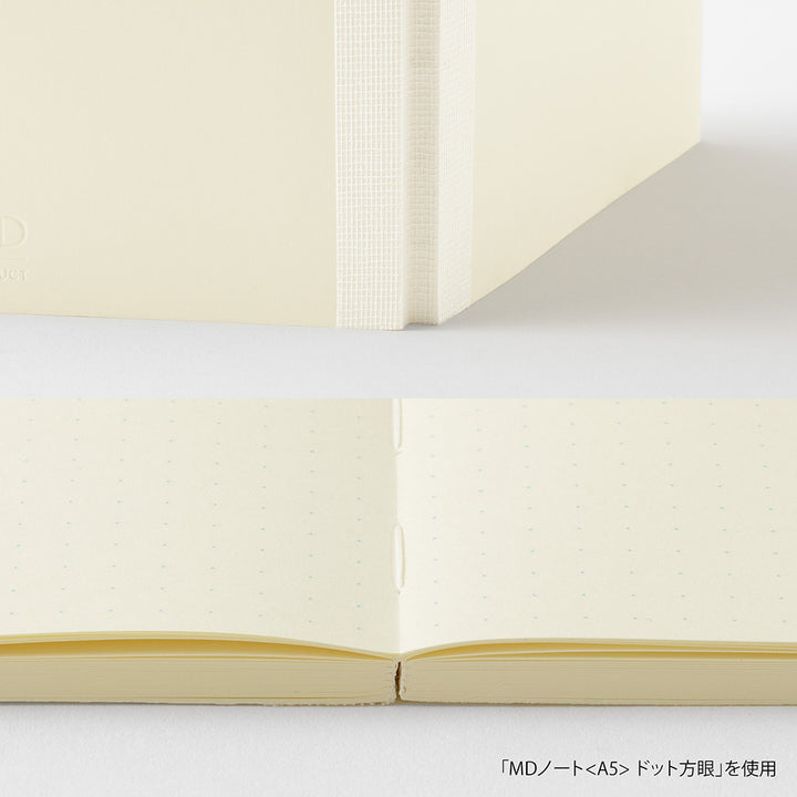 MD Notebook <B6 Slim> Dot Grid — flat lay