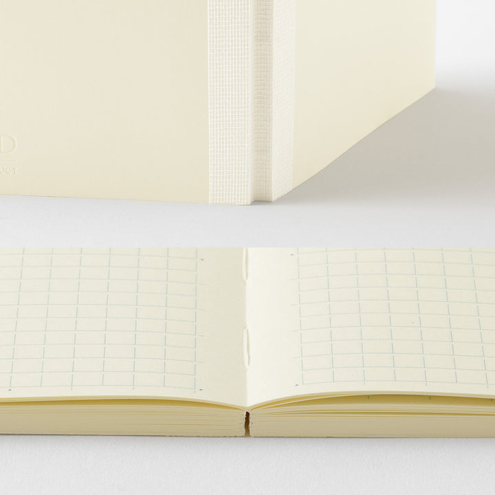MD Notebook <A5> Grid B — flat lay