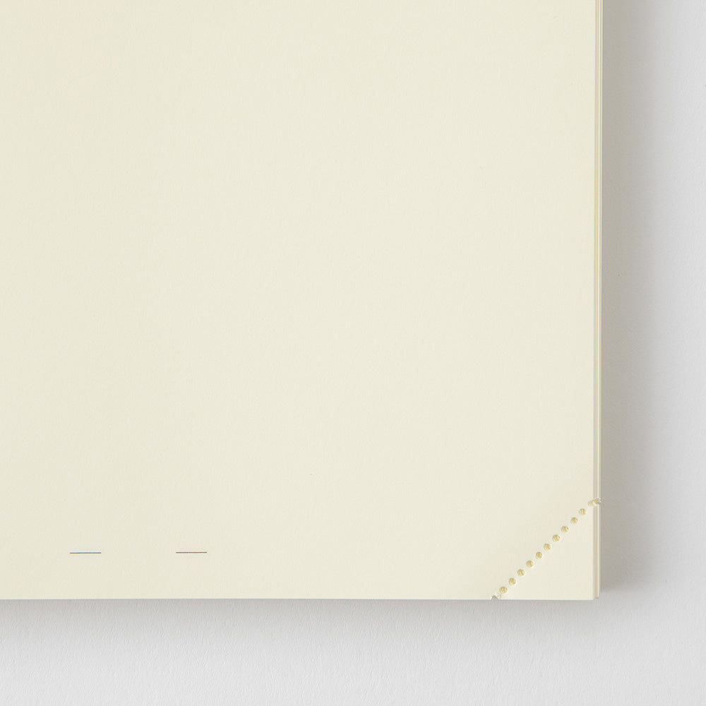MD Notebook <A5> Codex 1 Day 1 Page Blank B — spine view