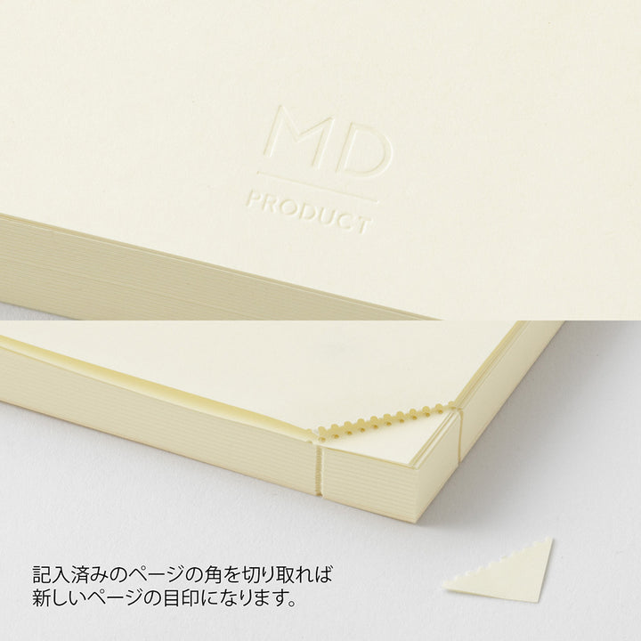 MD Notebook <A5> Codex 1 Day 1 Page Blank B — flat lay