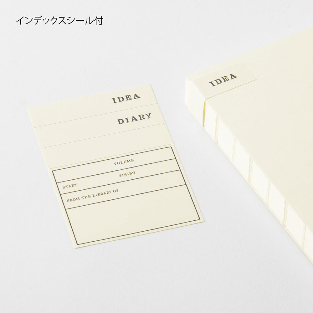 MD Notebook <A5> Codex 1 Day 1 Page Blank B — flat lay