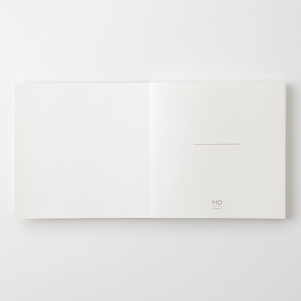 MD Notebook Cotton <A5 Square> Blank A — back cover