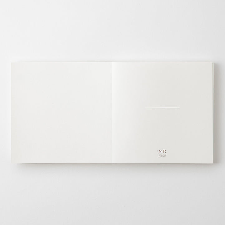MD Notebook Cotton <A5 Square> Blank A — back cover