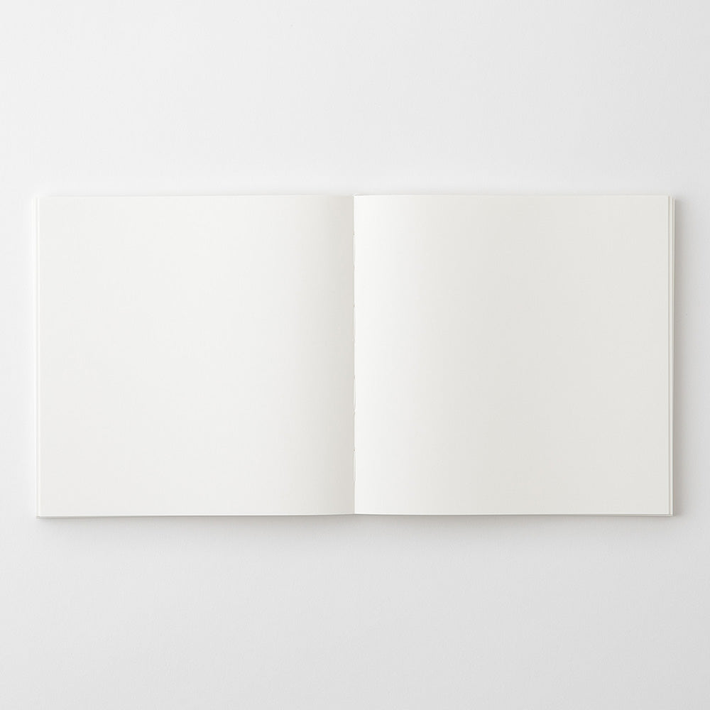 MD Notebook Cotton <A5 Square> Blank A — pocket detail