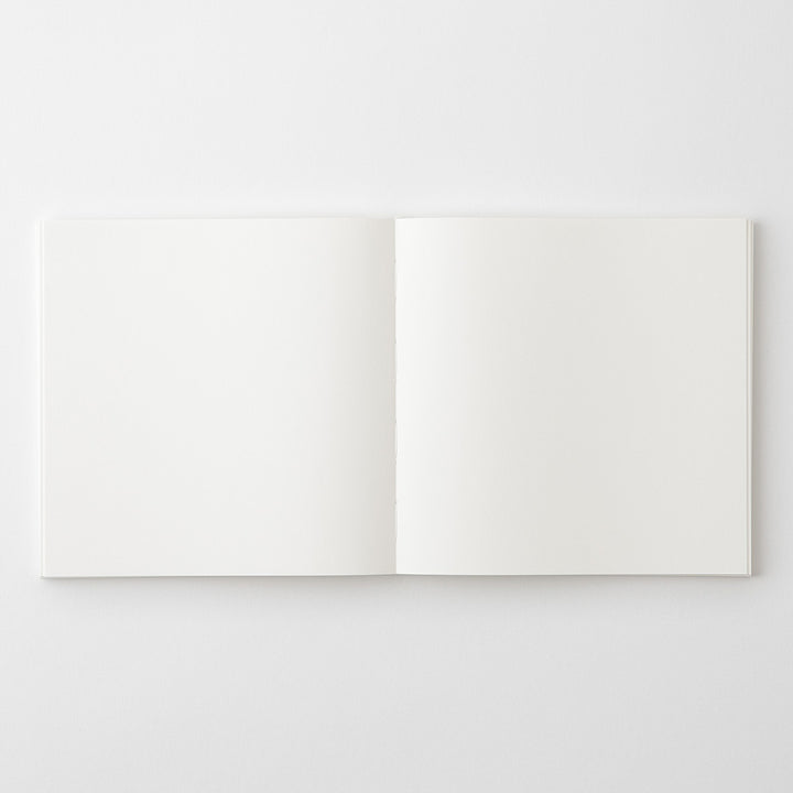 MD Notebook Cotton <A5 Square> Blank A — pocket detail