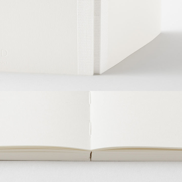 MD Notebook Cotton <A5 Square> Blank A — flat lay