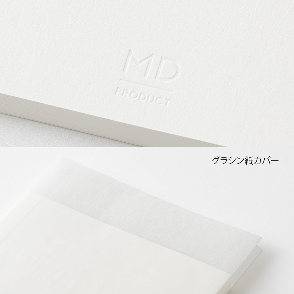 MD Notebook Cotton <A5> Blank A — flat lay