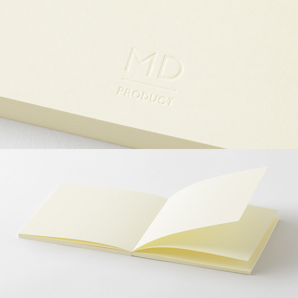 MD Notebook Thick <A5 Square> Blank A — flat lay