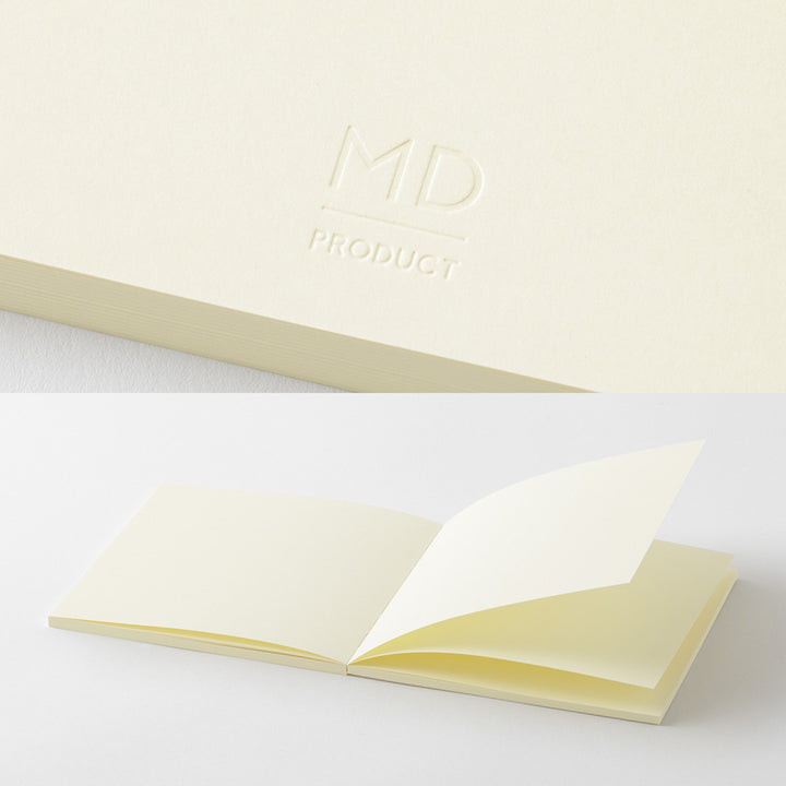 MD Notebook Thick <A5 Square> Blank A — flat lay