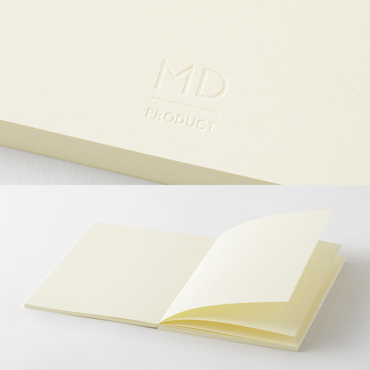 MD Notebook Thick <A5> Blank A — flat lay