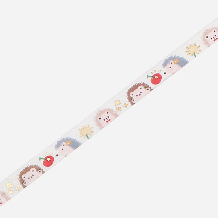 BGM Foil Stamping Masking Tape: Life - Hedgehog