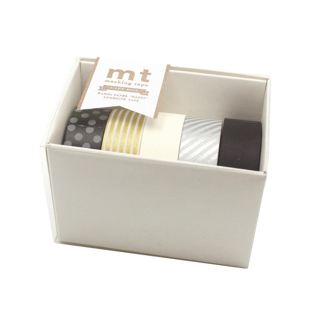 MT Tape Giftbox 5 In 1 in Monotone 2 — MT Tape tape gift box — premium stationery and lifestyle, at Cityluxe Singapore