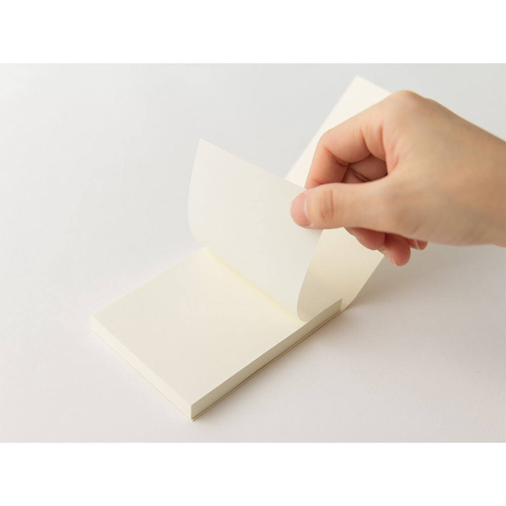 MD Paper Sticky Memo Pad <A7> Blank — MD Paper memo pad — premium stationery and lifestyle, at Cityluxe Singapore