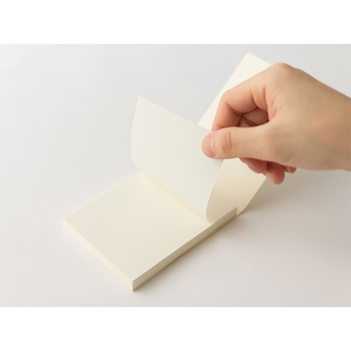 MD Paper Sticky Memo Pad <A7> Blank — MD Paper memo pad — premium stationery and lifestyle, at Cityluxe Singapore