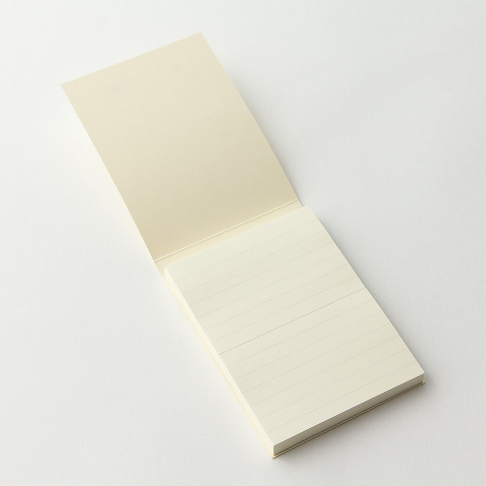 MD Paper Sticky Memo Pad <A7> Lined — MD Paper memo pad — premium stationery and lifestyle, at Cityluxe Singapore