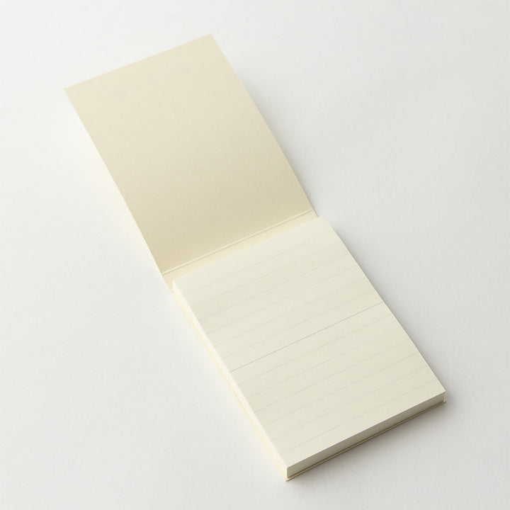 MD Paper Sticky Memo Pad <A7> Lined — MD Paper memo pad — premium stationery and lifestyle, at Cityluxe Singapore