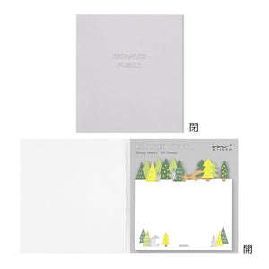 Midori Sticky Notes Die-Cutting Forest