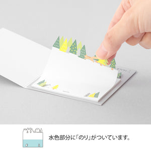 Midori Sticky Notes Die-Cutting Forest