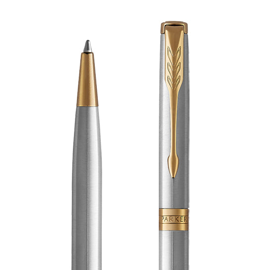 Parker Sonnet Stainless Steel GT Ballpoint Pen