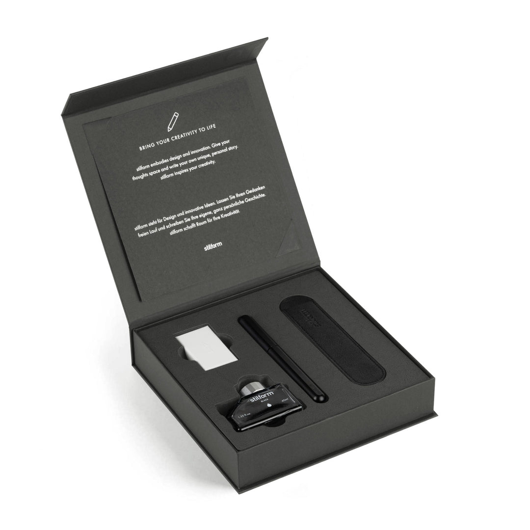 Stilform INK Essentials Set – Warp Black Gift Set