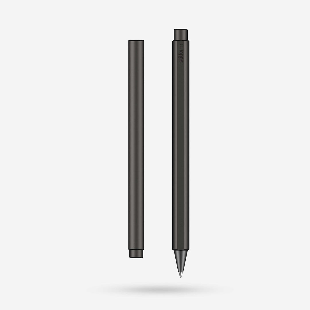 Stilform FLOW Titanium Black DLC Rollerball Pen